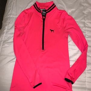 Pink brand quarter zip